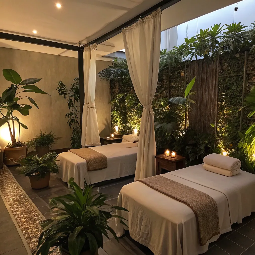 A serene massage oasis